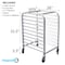 Amgood 10 Tier Bun Pan Rack Sheet Pan Rack with Wheels AMG 10TIER-PANRACK - alternate 4